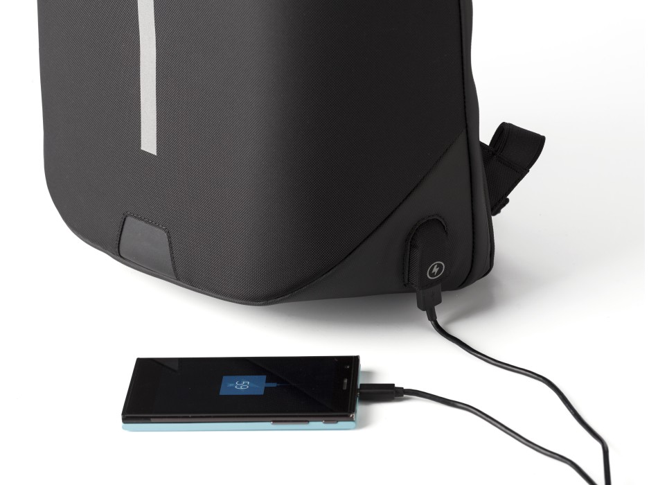 Zaino antitaccheggio portacomputer in nylon 1200 D Cleo FullGadgets.com