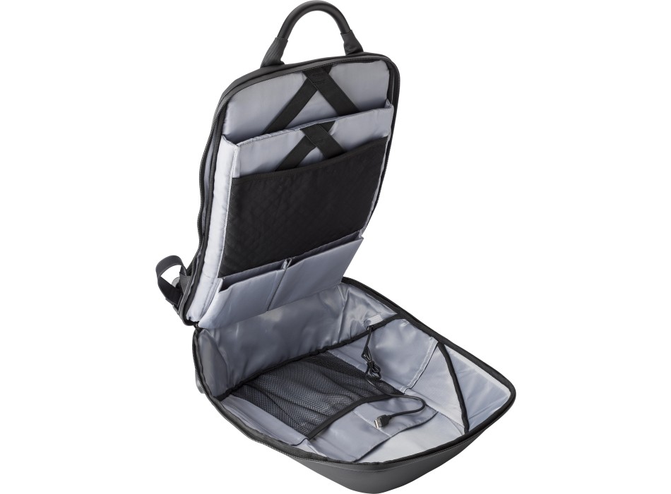 Zaino antitaccheggio portacomputer in nylon 1200 D Cleo FullGadgets.com