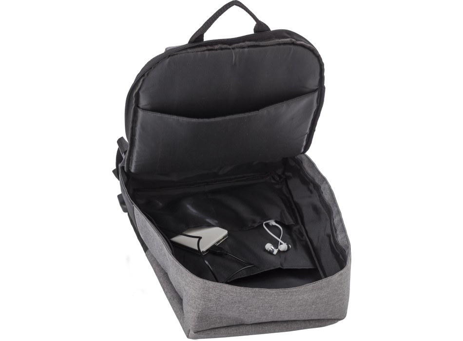 Zaino antitaccheggio portacomputer in poliestere 600/300 D e PVC Asim FullGadgets.com