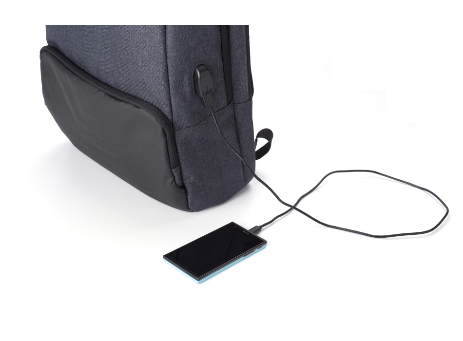 Zaino antitaccheggio portacomputer in PVC Romy FullGadgets.com