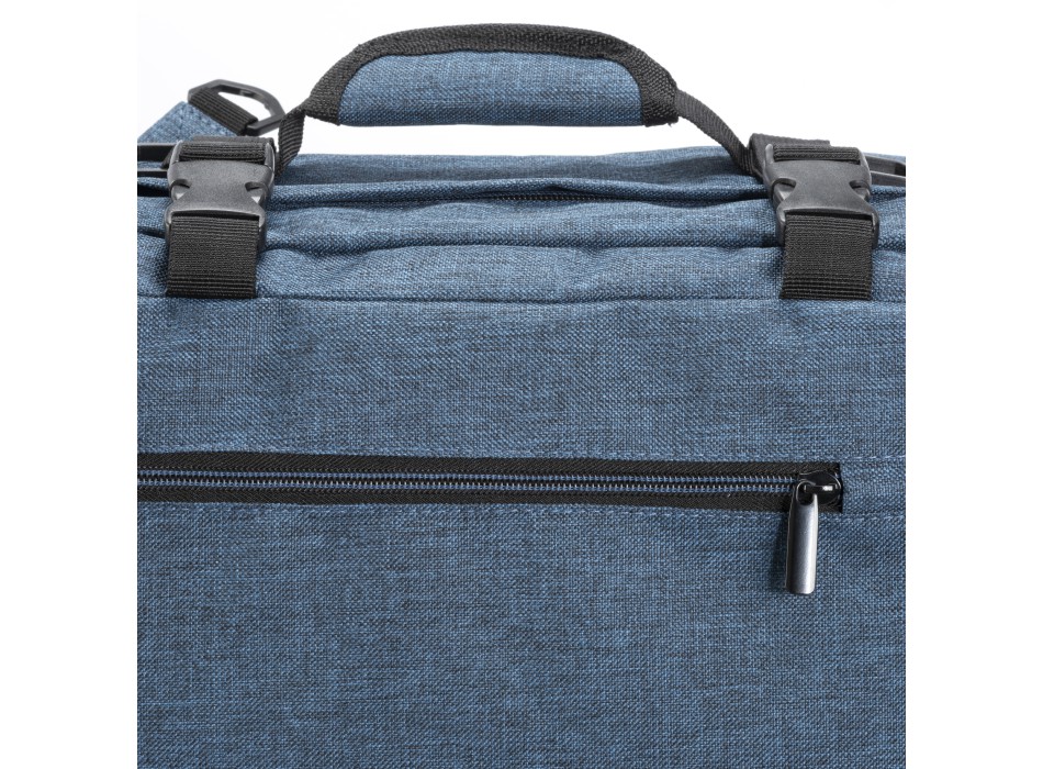 Zaino/borsoncino porta PC (15")  in poliestere 600D melange. FullGadgets.com