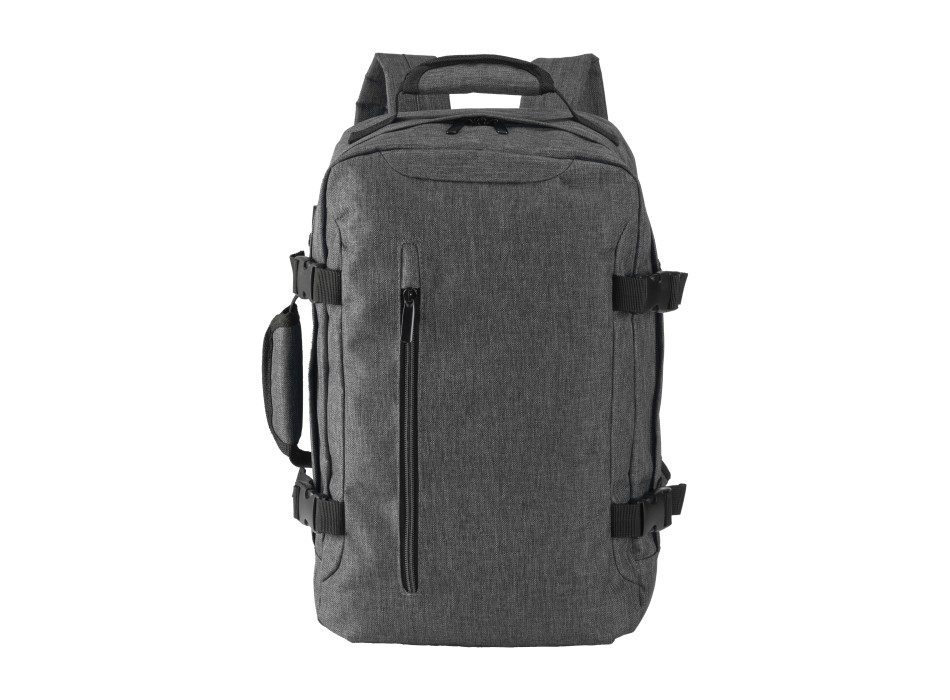 Zaino/borsoncino porta PC (15")  in poliestere 600D melange. FullGadgets.com