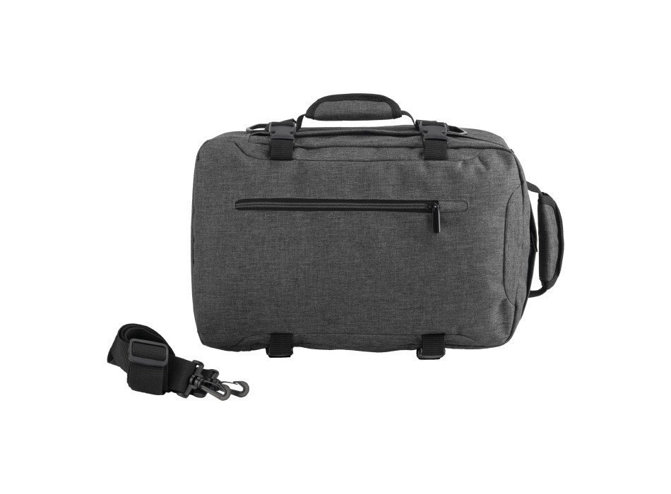 Zaino/borsoncino porta PC (15")  in poliestere 600D melange. FullGadgets.com