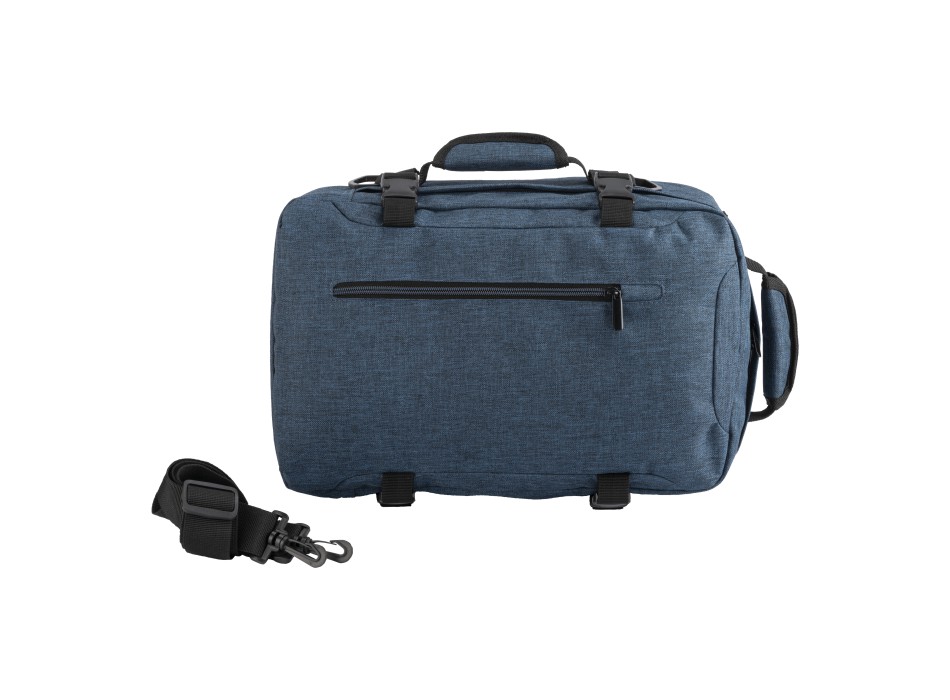 Zaino/borsoncino porta PC (15")  in poliestere 600D melange. FullGadgets.com