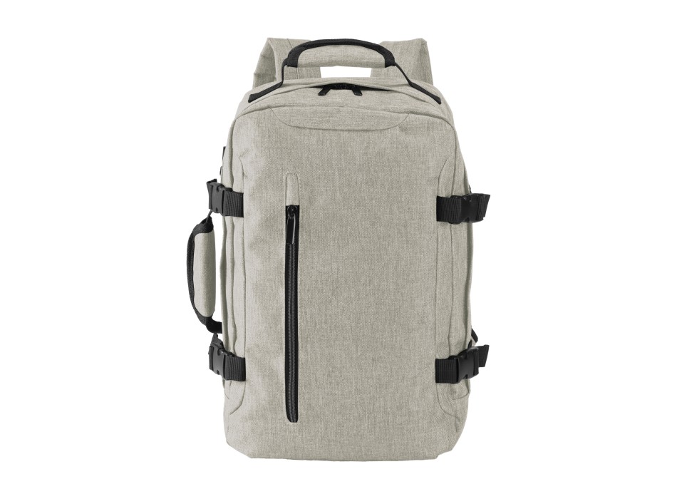 Zaino/borsoncino porta PC (15")  in poliestere 900D melange. FullGadgets.com