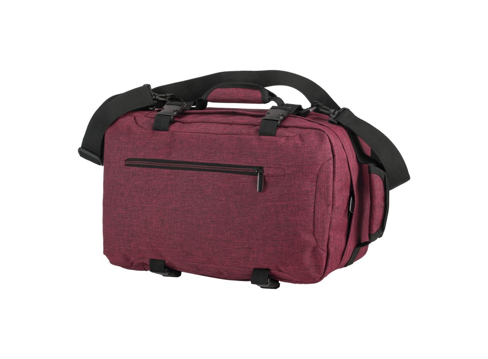 Zaino/borsoncino porta PC (15")  in poliestere 900D melange. FullGadgets.com