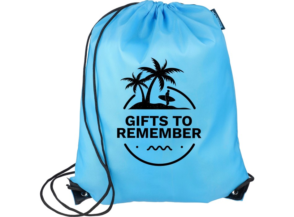 Zaino con chiusura a coulisse in poliestere rPET 210D Calix FullGadgets.com