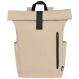 Zaino con chiusura arrotolabile per portatile da 15,6" in PET riciclato certificato GRS Byron 18L FullGadgets.com