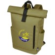Zaino con chiusura arrotolabile per portatile da 15,6" in PET riciclato certificato GRS Byron 18L FullGadgets.com
