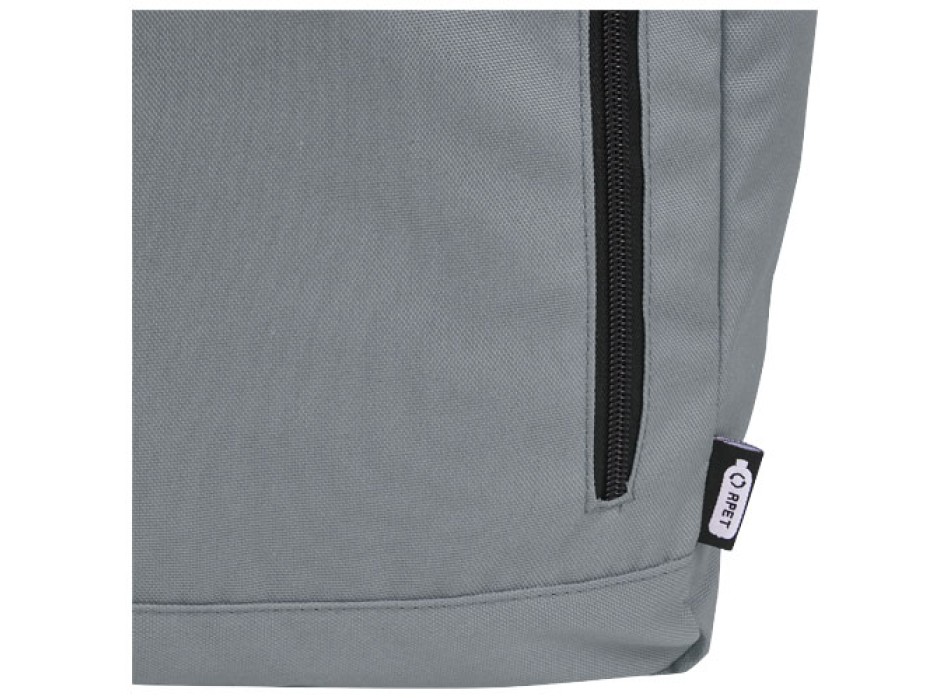 Zaino con chiusura arrotolabile per portatile da 15,6" in PET riciclato certificato GRS Byron 18L FullGadgets.com