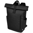 Zaino con chiusura arrotolabile per portatile da 15,6" in PET riciclato certificato GRS Byron 18L FullGadgets.com