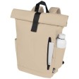 Zaino con chiusura arrotolabile per portatile da 15,6" in PET riciclato certificato GRS Byron 18L FullGadgets.com