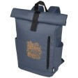 Zaino con chiusura arrotolabile per portatile da 15,6" in PET riciclato certificato GRS Byron 18L FullGadgets.com