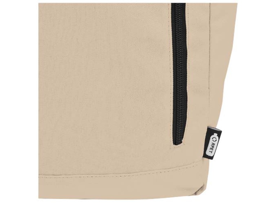 Zaino con chiusura arrotolabile per portatile da 15,6" in PET riciclato certificato GRS Byron 18L FullGadgets.com