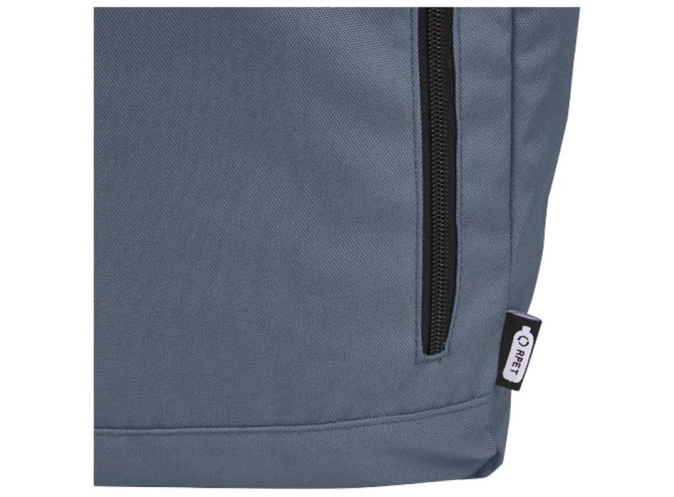 Zaino con chiusura arrotolabile per portatile da 15,6" in PET riciclato certificato GRS Byron 18L FullGadgets.com