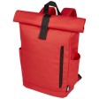 Zaino con chiusura arrotolabile per portatile da 15,6" in PET riciclato certificato GRS Byron 18L FullGadgets.com