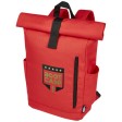 Zaino con chiusura arrotolabile per portatile da 15,6" in PET riciclato certificato GRS Byron 18L FullGadgets.com