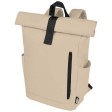 Zaino con chiusura arrotolabile per portatile da 15,6" in PET riciclato certificato GRS Byron 18L FullGadgets.com