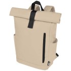 Zaino con chiusura arrotolabile per portatile da 15,6" in PET riciclato certificato GRS Byron 18L FullGadgets.com
