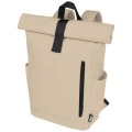 Zaino Con Chiusura Arrotolabile Personalizzabile Per Portatile Da 15,6" In Pet Riciclato Certificato Grs Byron 18L
