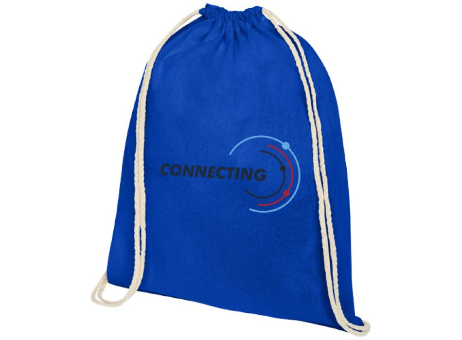 Zaino con cordoncino Oregon in cotone da 140 g/m² - 5L FullGadgets.com