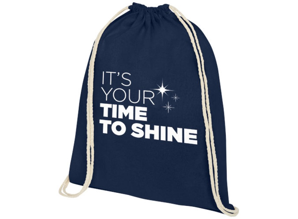 Zaino con cordoncino Oregon in cotone da 140 g/m² - 5L FullGadgets.com