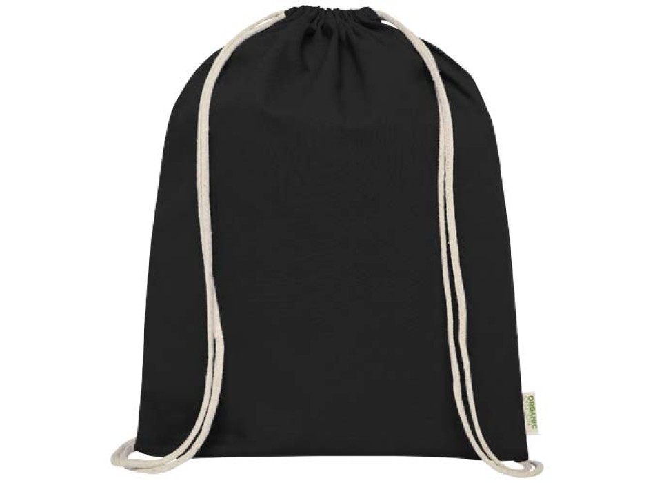 Zaino con cordoncino Orissa da 140 g/m² in cotone organico - 5L FullGadgets.com