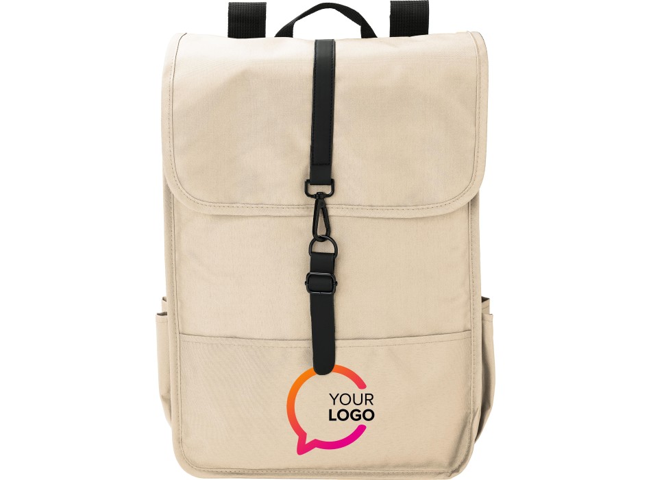 Zaino con patta in poliestere 300 D rPET Lyric FullGadgets.com