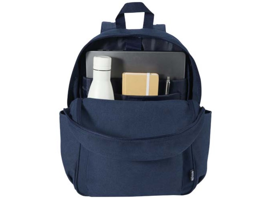Zaino da città per portatile da 15,6" in materiale riciclato certificato GRS Recanvas - 16L FullGadgets.com