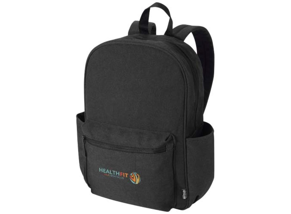 Zaino da città per portatile da 15,6" in materiale riciclato certificato GRS Recanvas - 16L FullGadgets.com