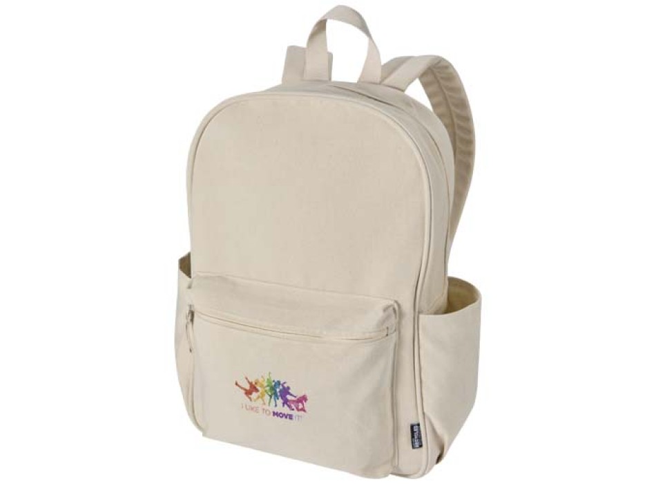 Zaino da città per portatile da 15,6" in materiale riciclato certificato GRS Recanvas - 16L FullGadgets.com