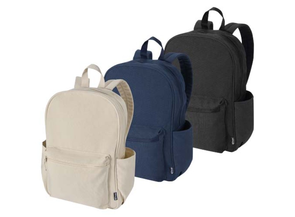 Zaino da città per portatile da 15,6" in materiale riciclato certificato GRS Recanvas - 16L FullGadgets.com