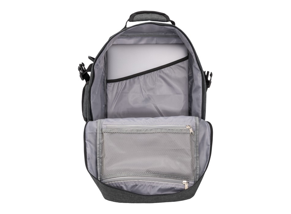 Zaino da viaggio cabin size con porta pc (15) in poliestere 900D melange FullGadgets.com