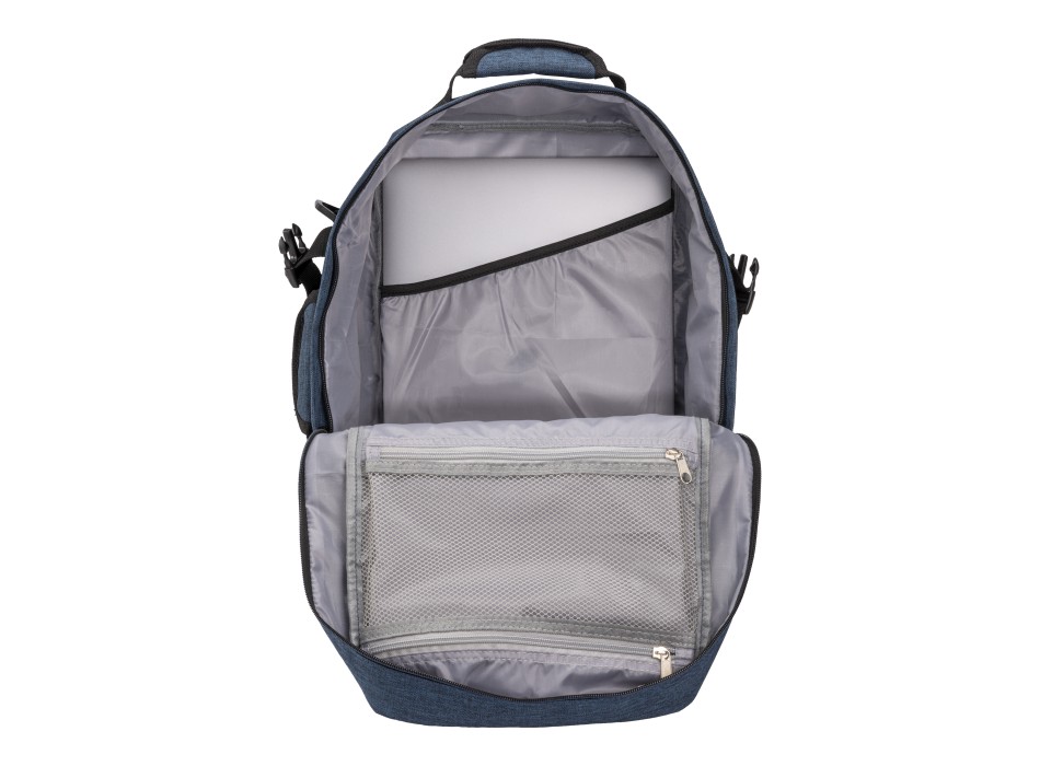 Zaino da viaggio cabin size con porta pc (15) in poliestere 900D melange FullGadgets.com