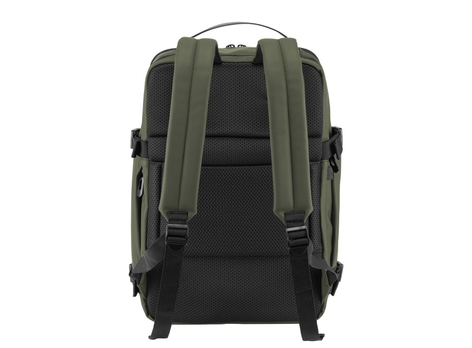 Zaino da viaggio cabin size con porta pc (15) in soft PU water resistant FullGadgets.com