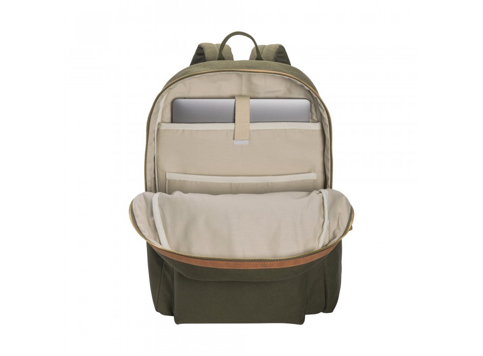 Zaino in canvas riciclato con compartimento imbottittito per notebook FullGadgets.com