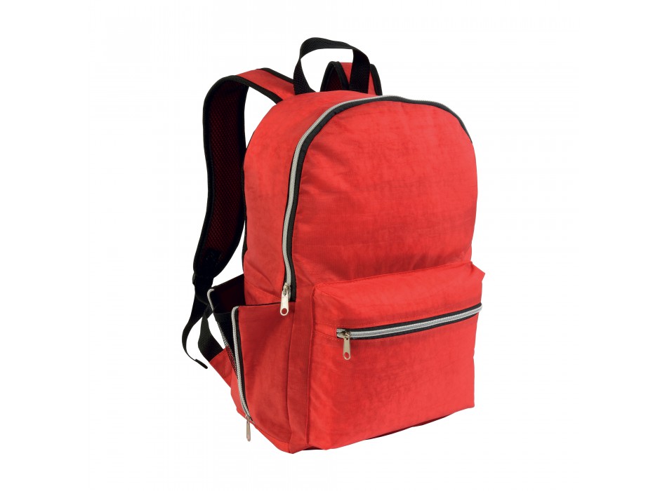 Zaino in nylon 420d con 4 tasche di cui 2 laterali a zip retinate FullGadgets.com