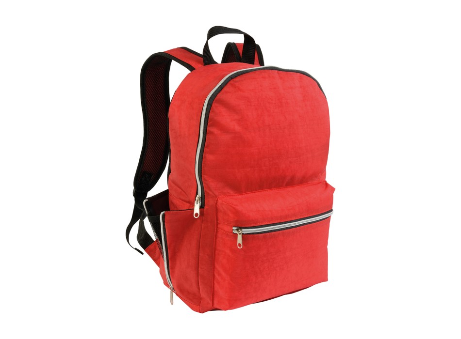 Zaino in nylon 420D con 4 tasche di cui 2 laterali a zip retinate FullGadgets.com