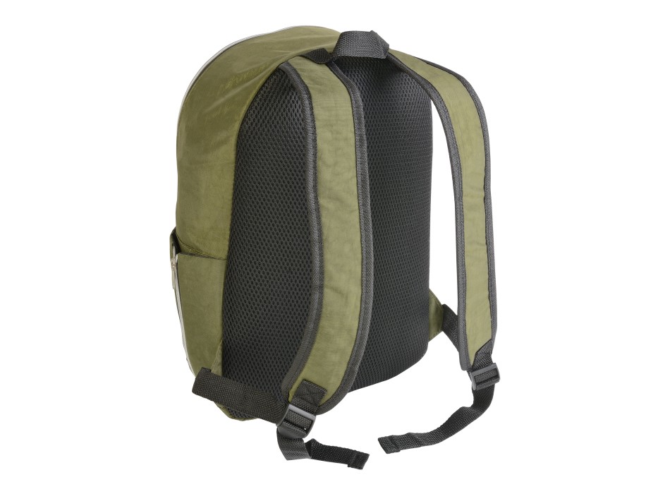 Zaino in nylon 420D con 4 tasche di cui 2 laterali a zip retinate FullGadgets.com