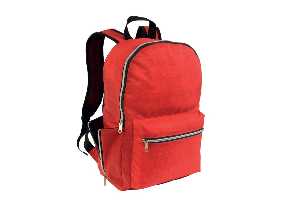 Zaino in nylon 420D con 4 tasche di cui 2 laterali a zip retinate FullGadgets.com