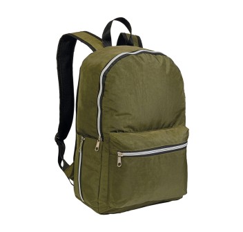 Zaino in nylon 420D con 4 tasche di cui 2 laterali a zip retinate FullGadgets.com