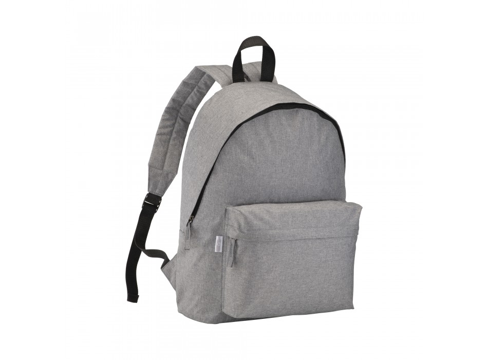 Zaino in pet riciclato  melange, 2 tasche e spallacci regolabili FullGadgets.com