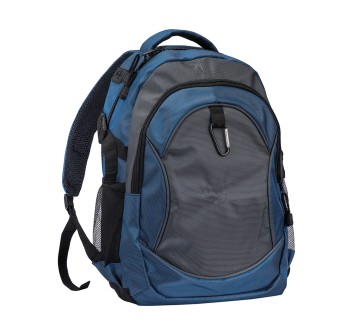 Zaino in poliestere 1680D con 4 tasche di cui 2 laterali retinate e moschettone FullGadgets.com