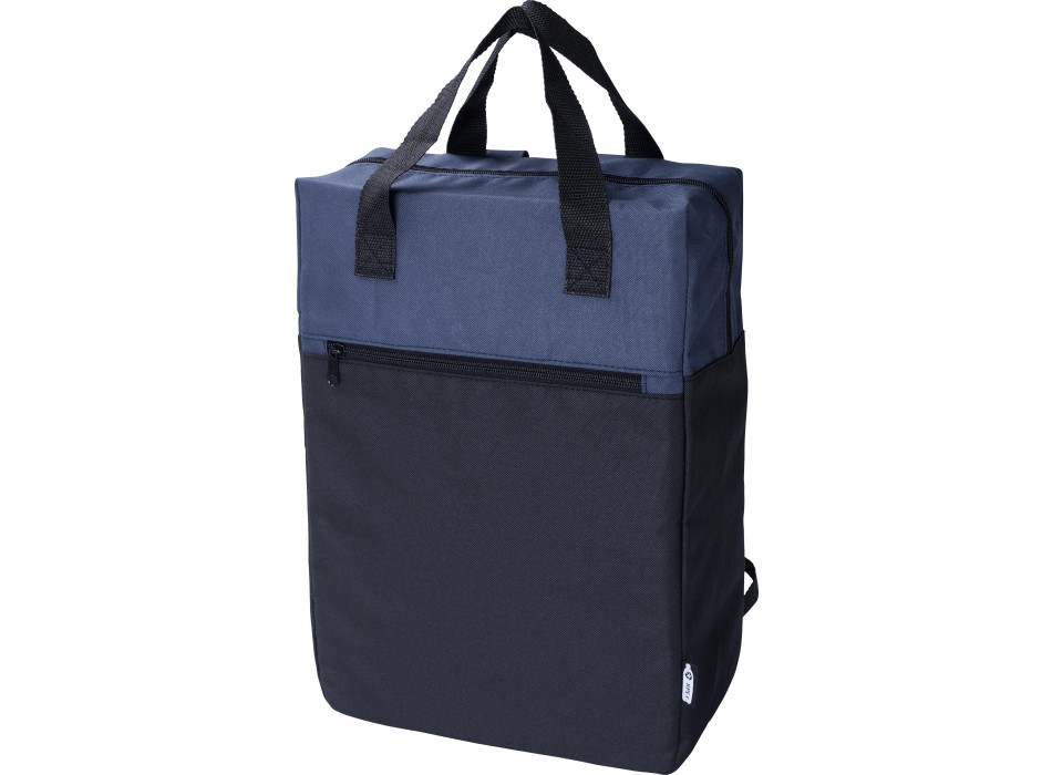 Zaino in poliestere 600 D rPET Olive FullGadgets.com