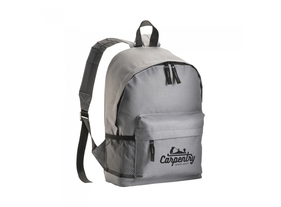 Zaino in poliestere 600d con 3 tasche, di cui una laterale retinata FullGadgets.com