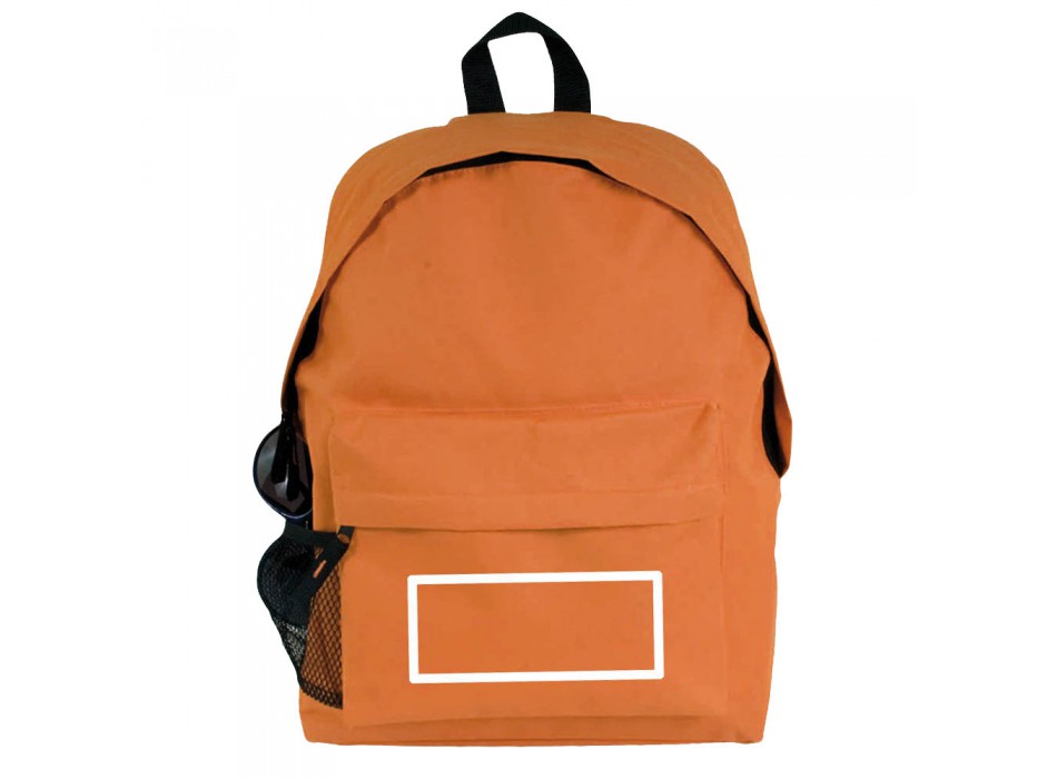 Zaino in poliestere 600d con 3 tasche, di cui una laterale retinata FullGadgets.com