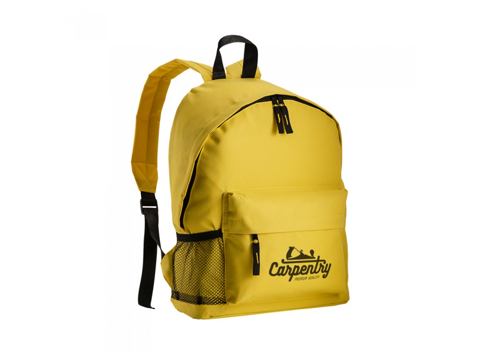 Zaino in poliestere 600d con 3 tasche, di cui una laterale retinata FullGadgets.com