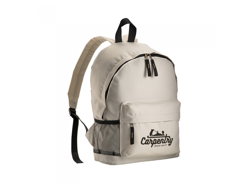 Zaino in poliestere 600d con 3 tasche, di cui una laterale retinata FullGadgets.com