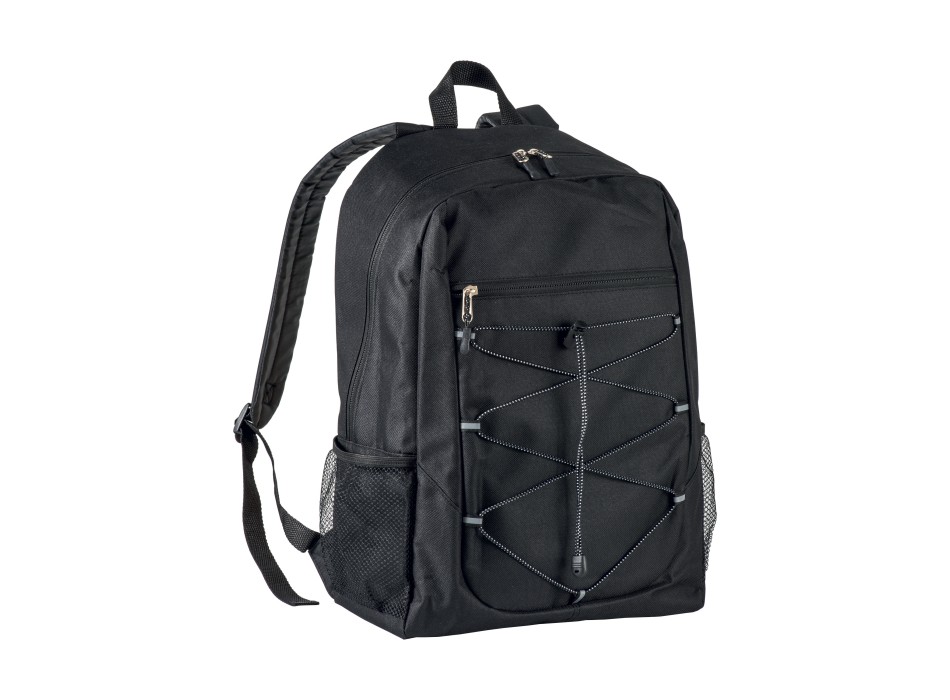 Zaino in poliestere 600D con 4 tasche di cui 2 laterali retinate FullGadgets.com