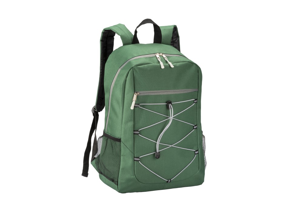 Zaino in poliestere 600D con 4 tasche di cui 2 laterali retinate FullGadgets.com